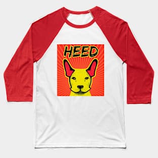 HEED Dog Pop Art Baseball T-Shirt